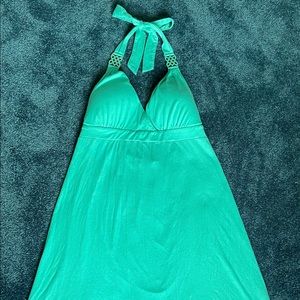 Light teal dress
